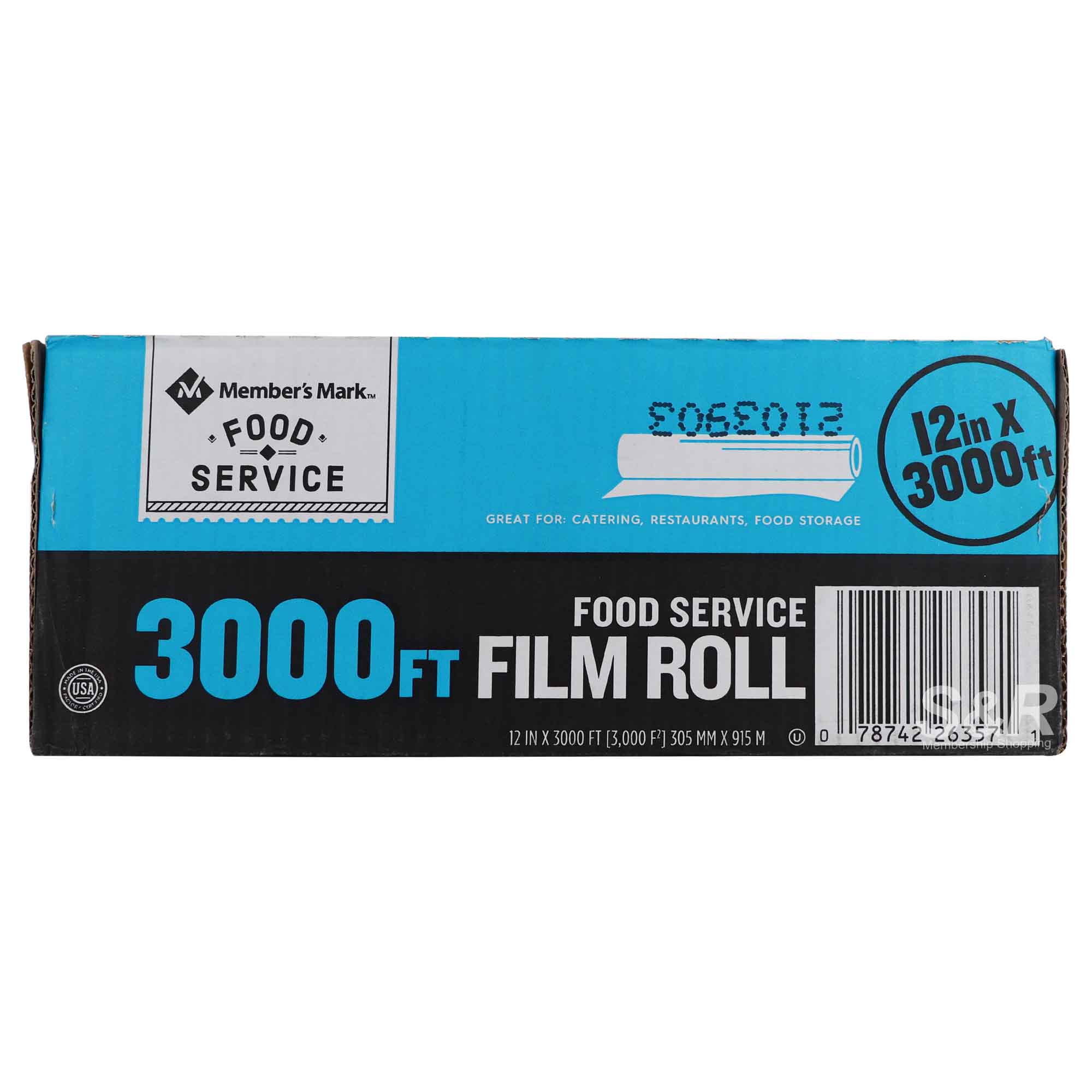 Member's Mark Food Service Film Roll 12in x 3000ft 1pc